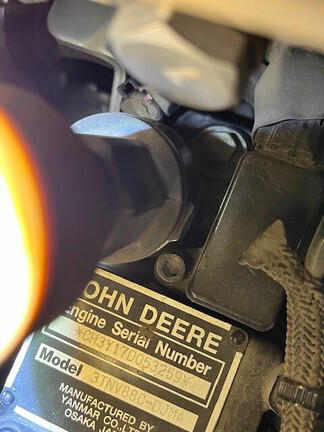 2019 John Deere 1585 Mower/Front Deck