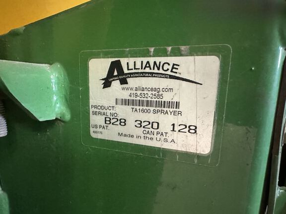 2011 Top Air TA1600 Sprayer