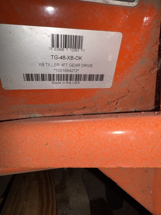 2021 KingKutter XB 48 Tiller