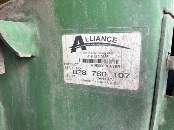 2011 Top Air TA1600 Sprayer