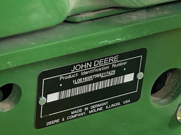 2024 John Deere 6R 165 Tractor