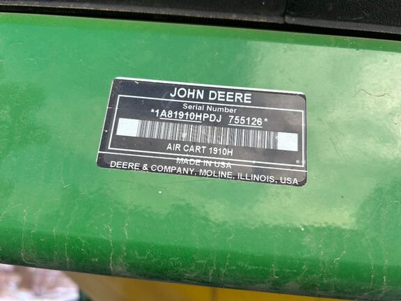 2014 John Deere 1895 Air Seeder