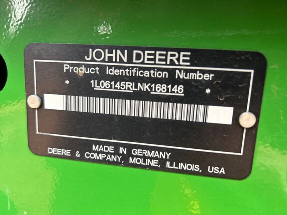 2022 John Deere 6R 145 Tractor