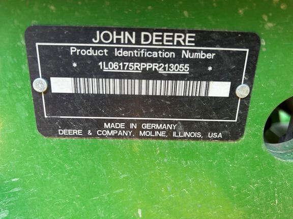 2024 John Deere 6R 175 Tractor