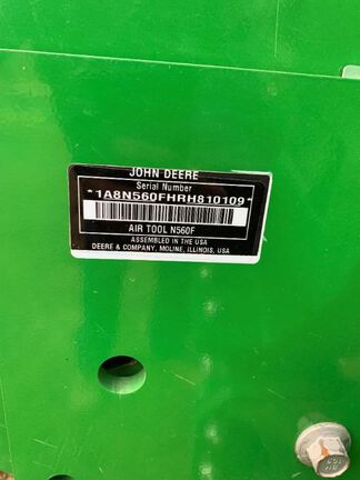 2025 John Deere N560F-C850T Air Seeder