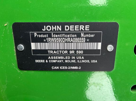 2024 John Deere 9R 590 Tractor 4WD
