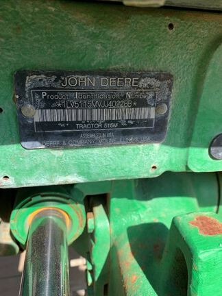 2018 John Deere 5115M Tractor