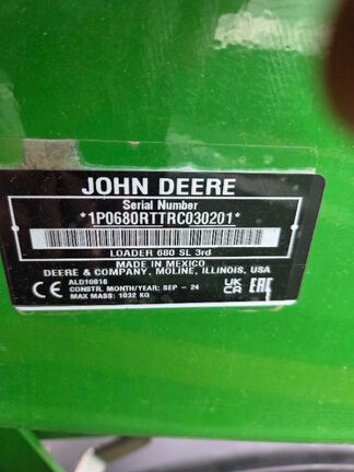 2025 John Deere 6R 195 Tractor