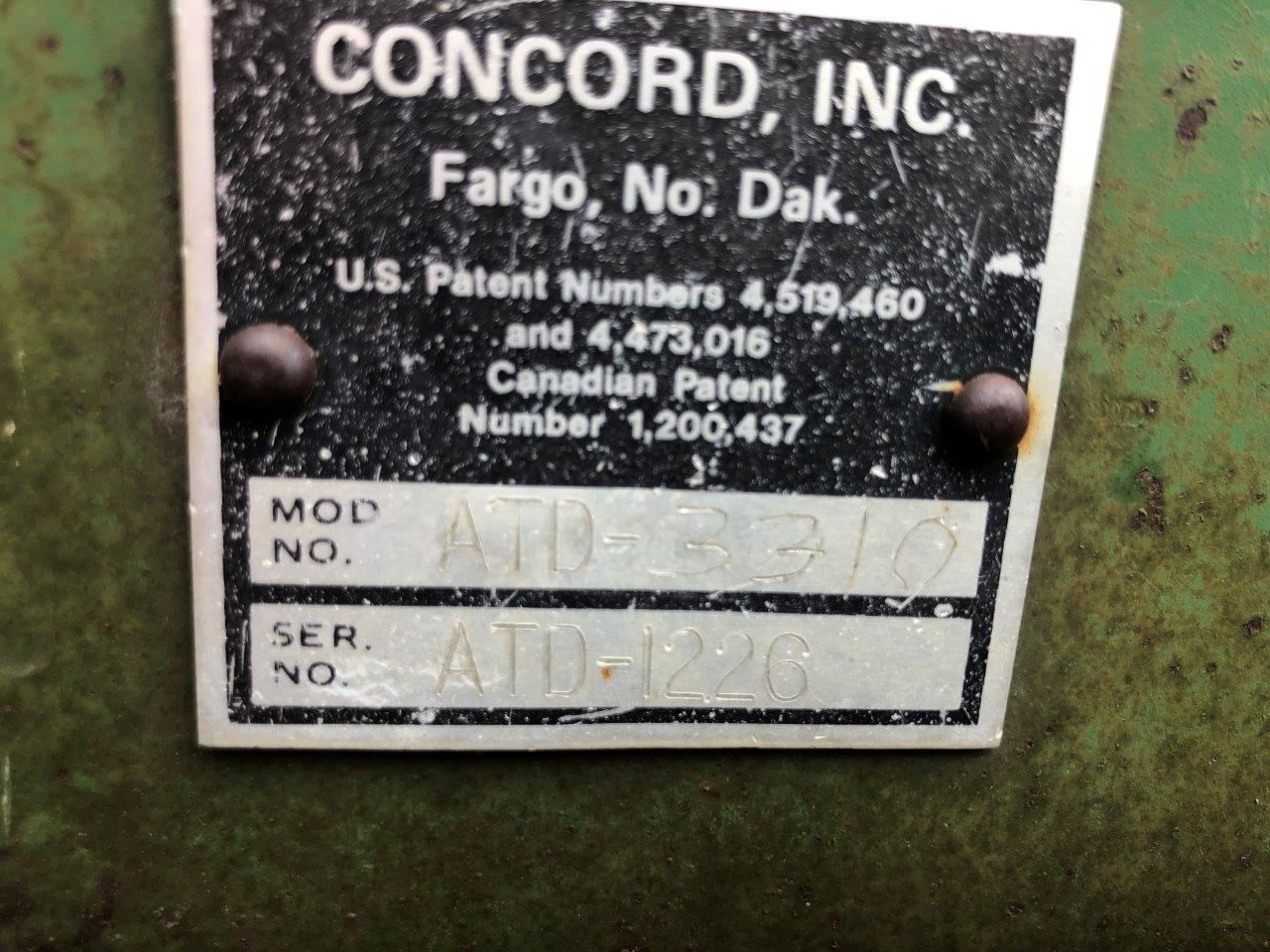 Concord 3310 Air Drill