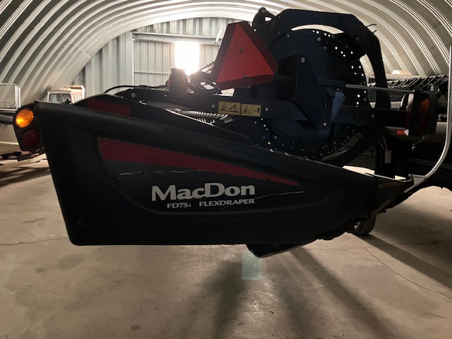 2015 MacDon FD75 Header Draper