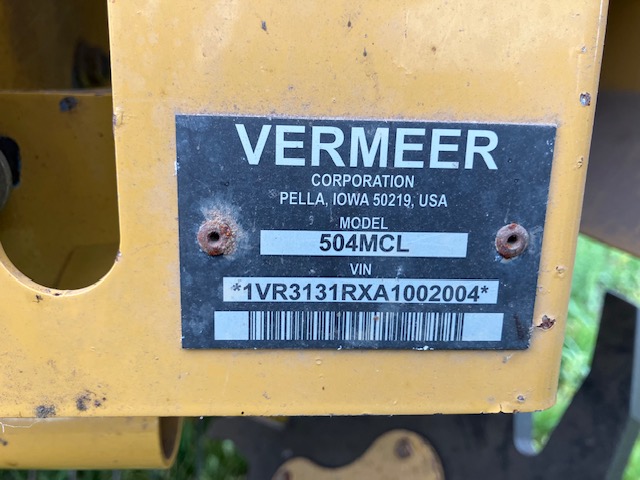 2010 Vermeer 504M Classic Baler/Round