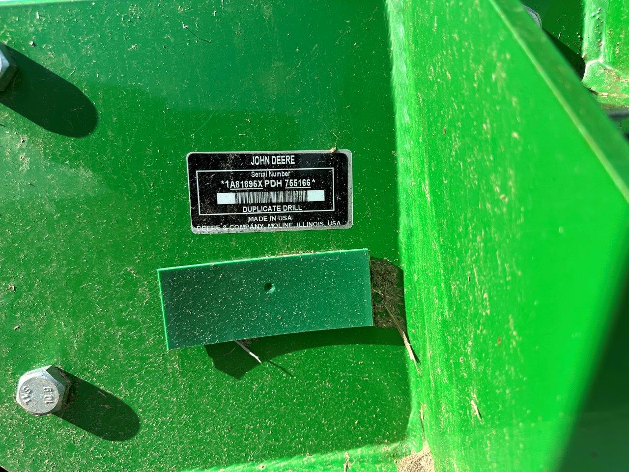 2014 John Deere 1895 Air Drill