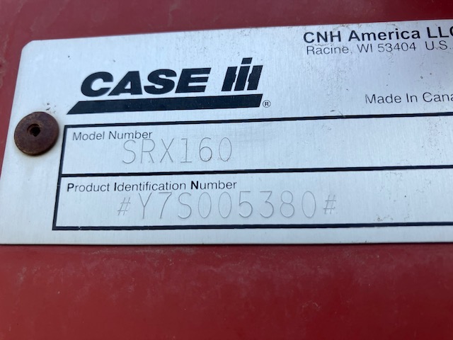 2008 Case IH SRX160 Sprayer