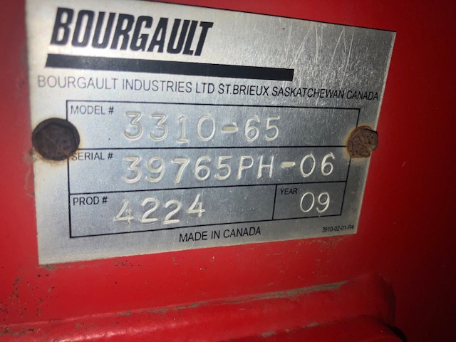 2009 Bourgault 3310-65 Air Seeder