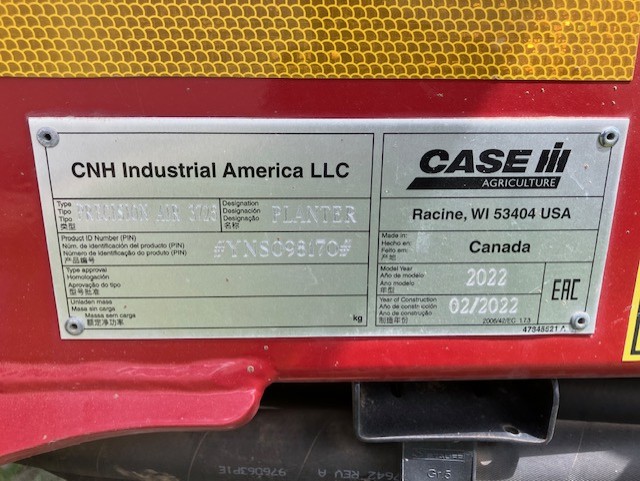 2022 Case IH Flex Hoe 900 Air Drill