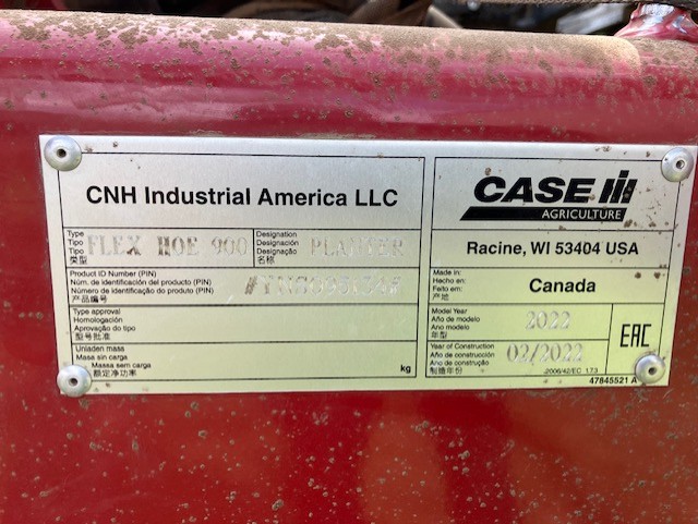 2022 Case IH Flex Hoe 900 Air Drill
