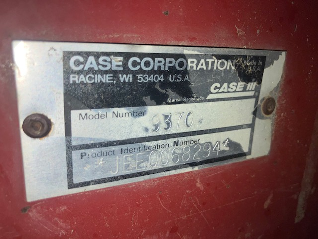 1997 Case IH 9370 Tractor