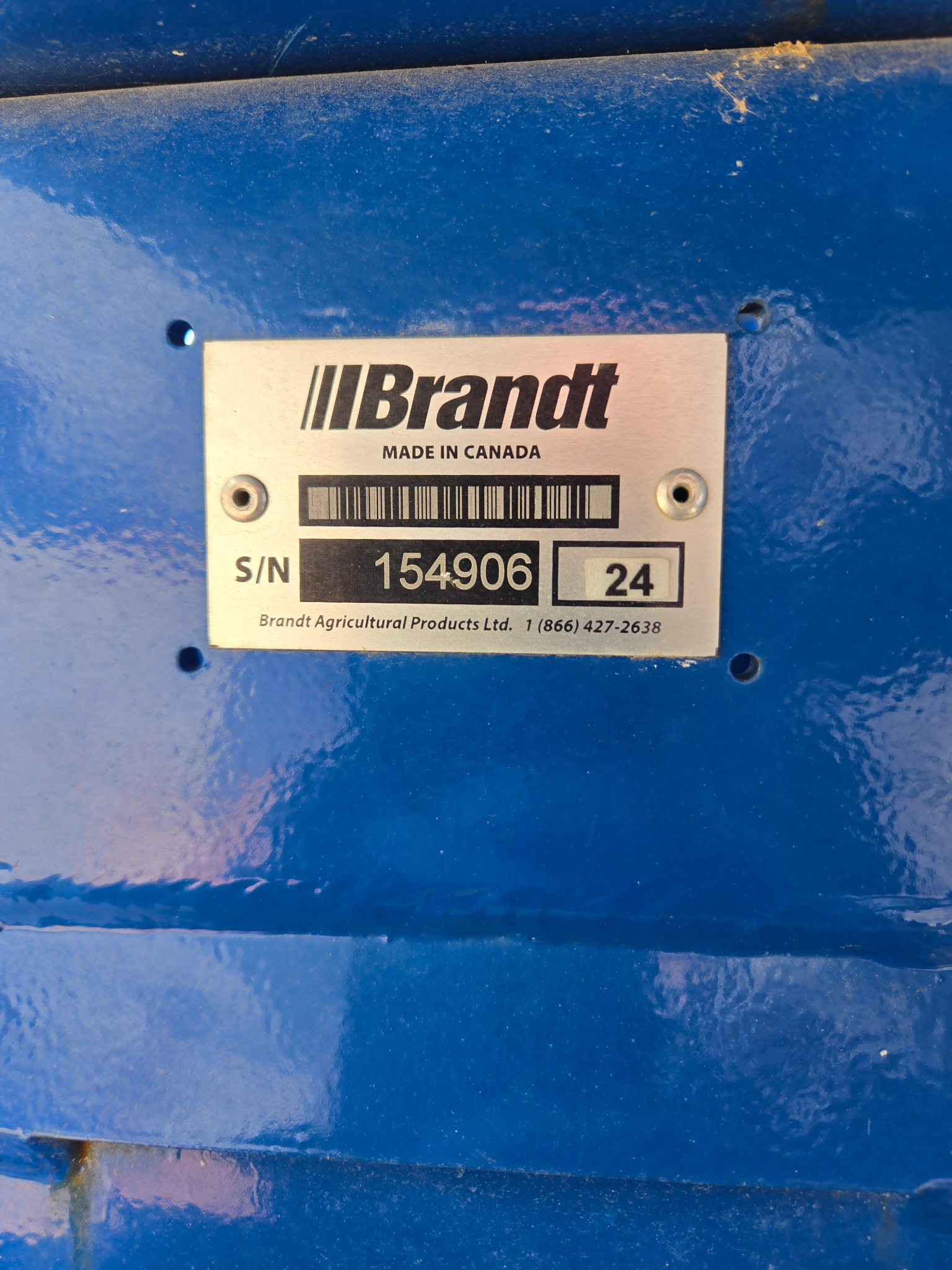 2024 Brandt 1547LP+ Belt Conveyor
