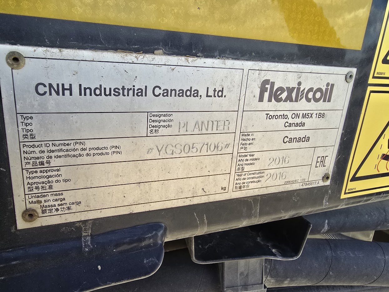 2016 Flexi-Coil 5000HD Air Seeder
