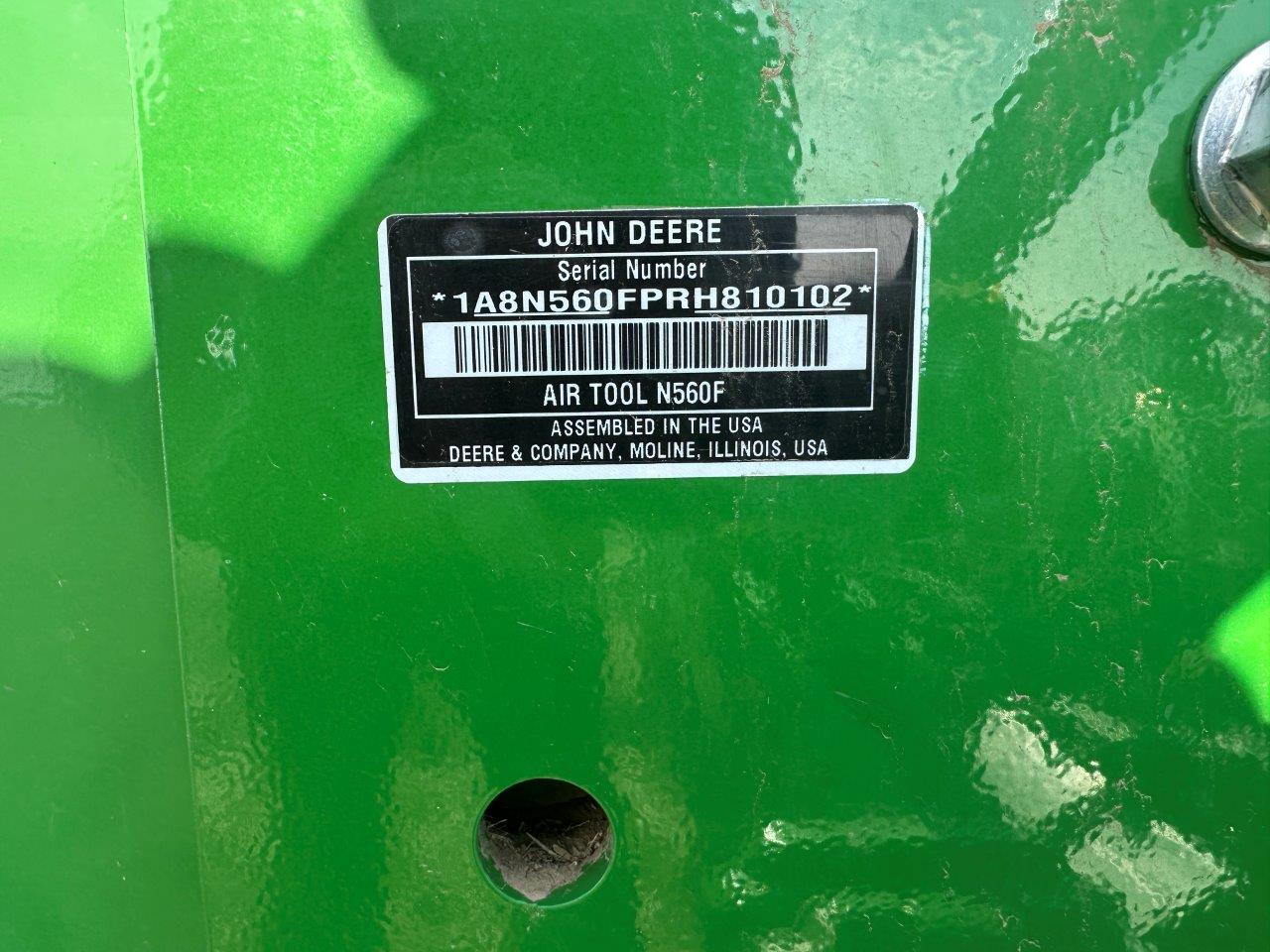 2025 John Deere N560F Air Drill