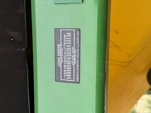 2018 John Deere 1895 Air Drill