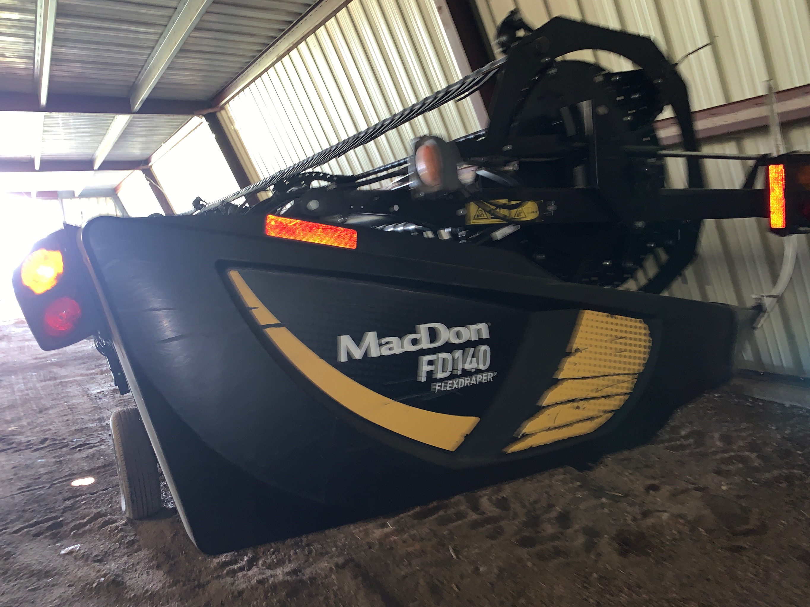 2018 MacDon FD140 Header Draper