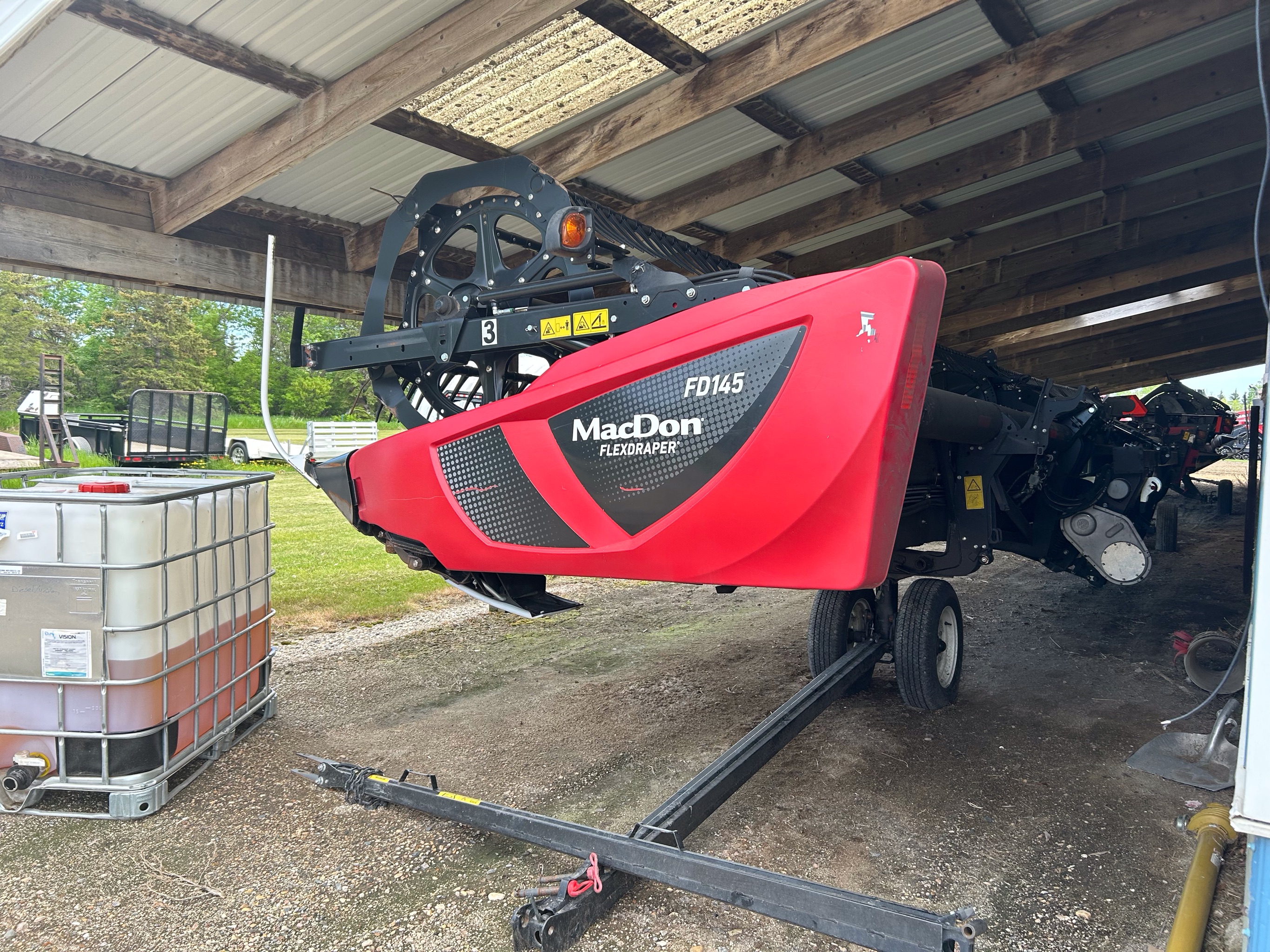 2019 MacDon FD145 Header Combine