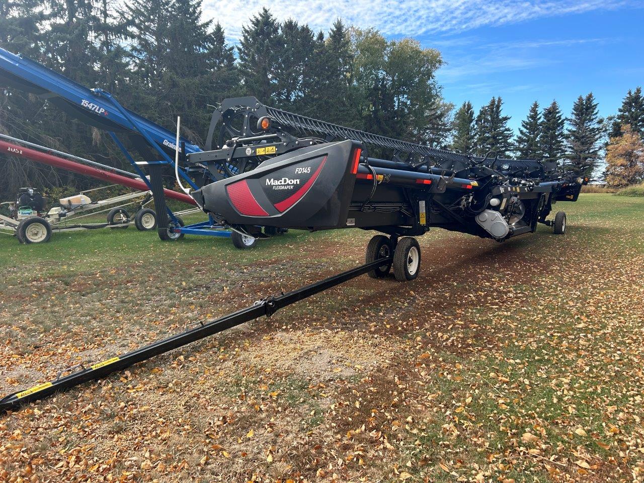 2021 MacDon FD145 Header Combine