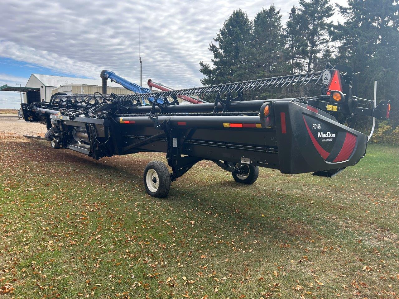 2021 MacDon FD145 Header Combine