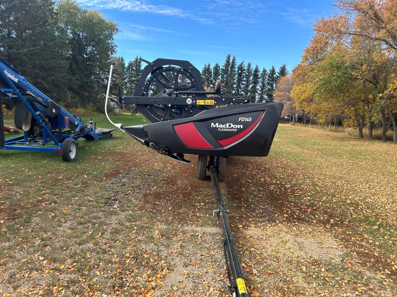 2021 MacDon FD145 Header Combine