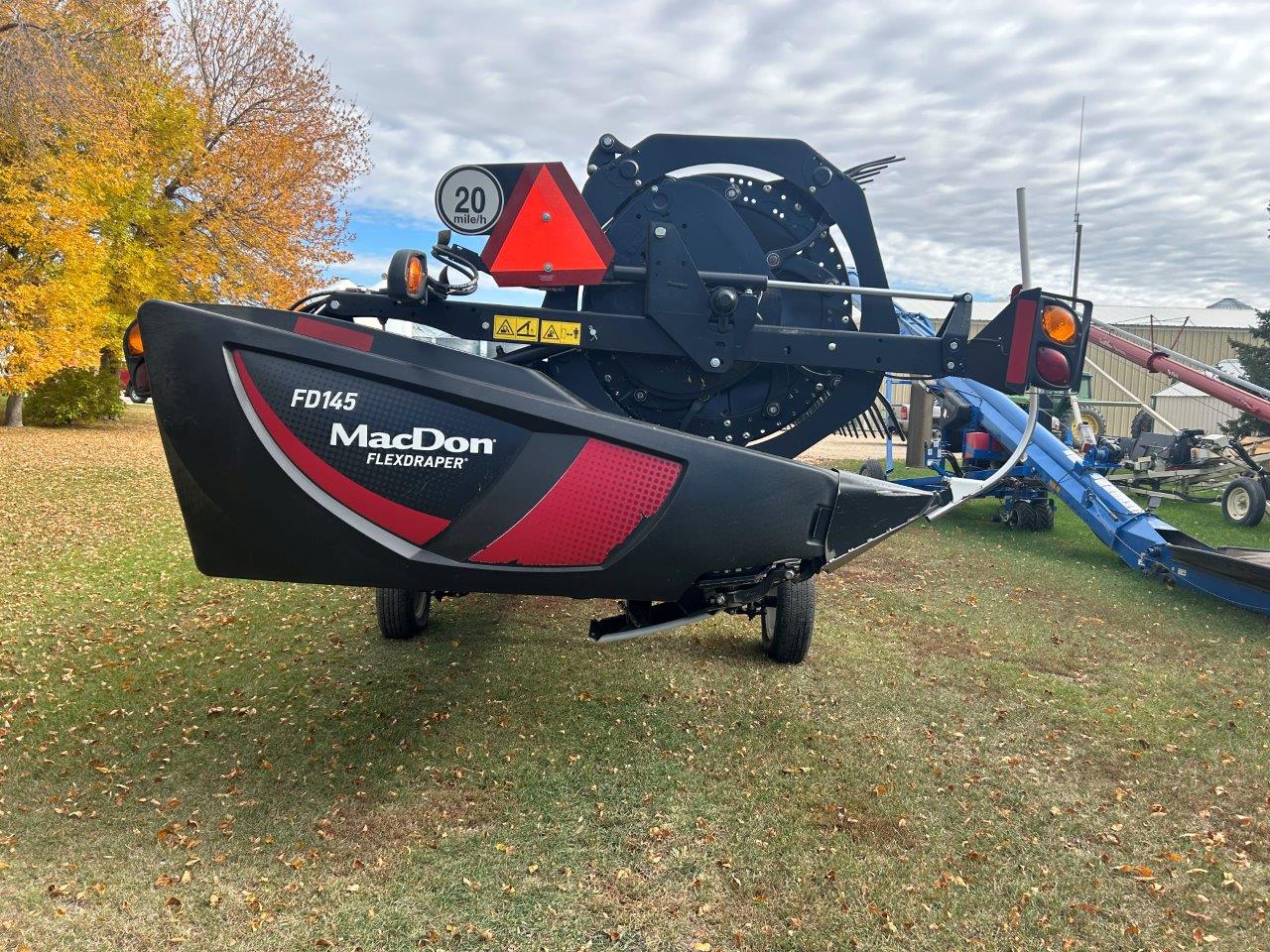 2021 MacDon FD145 Header Combine