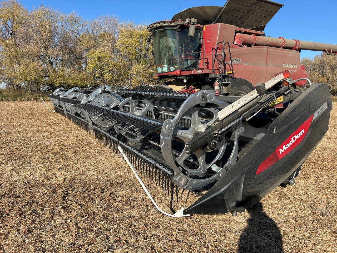 2022 MacDon FD245 Header Combine