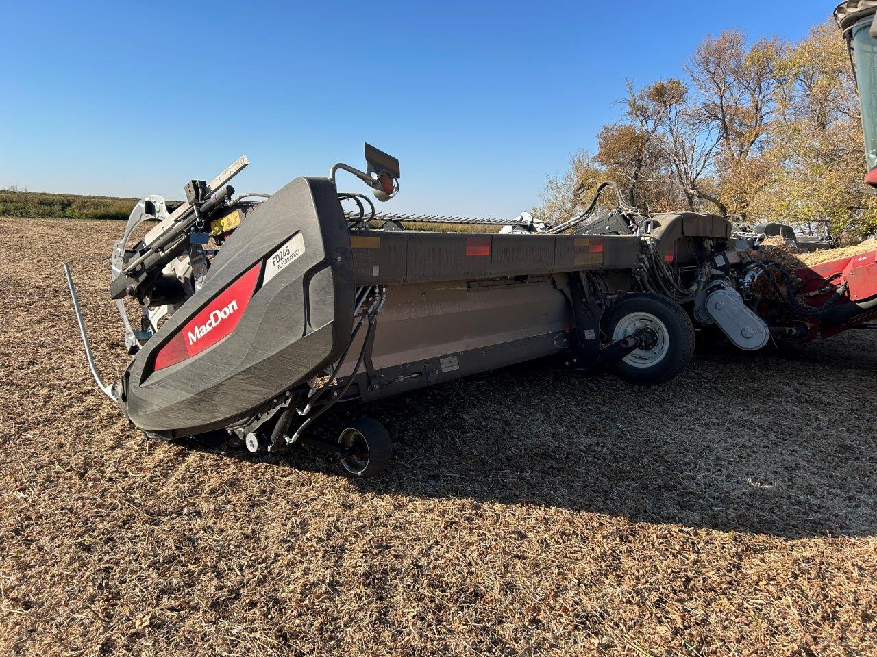 2022 MacDon FD245 Header Combine