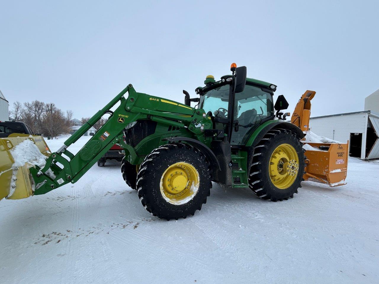 2021 John Deere 6155R Tractor