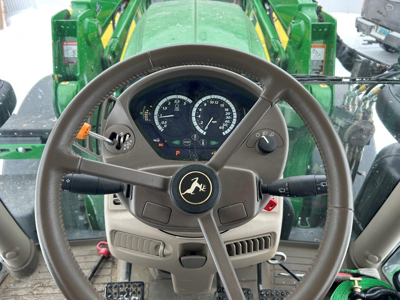 2021 John Deere 6155R Tractor