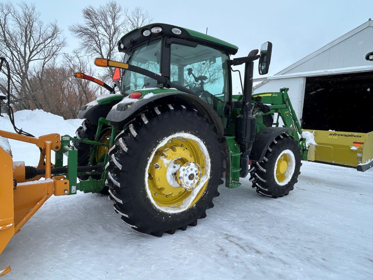 2021 John Deere 6155R Tractor