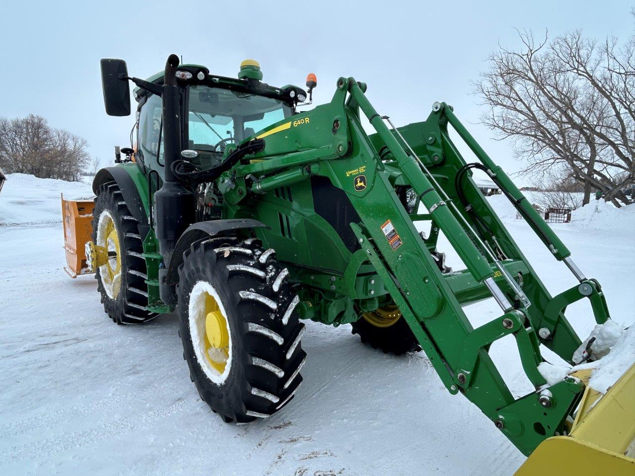 2021 John Deere 6155R Tractor