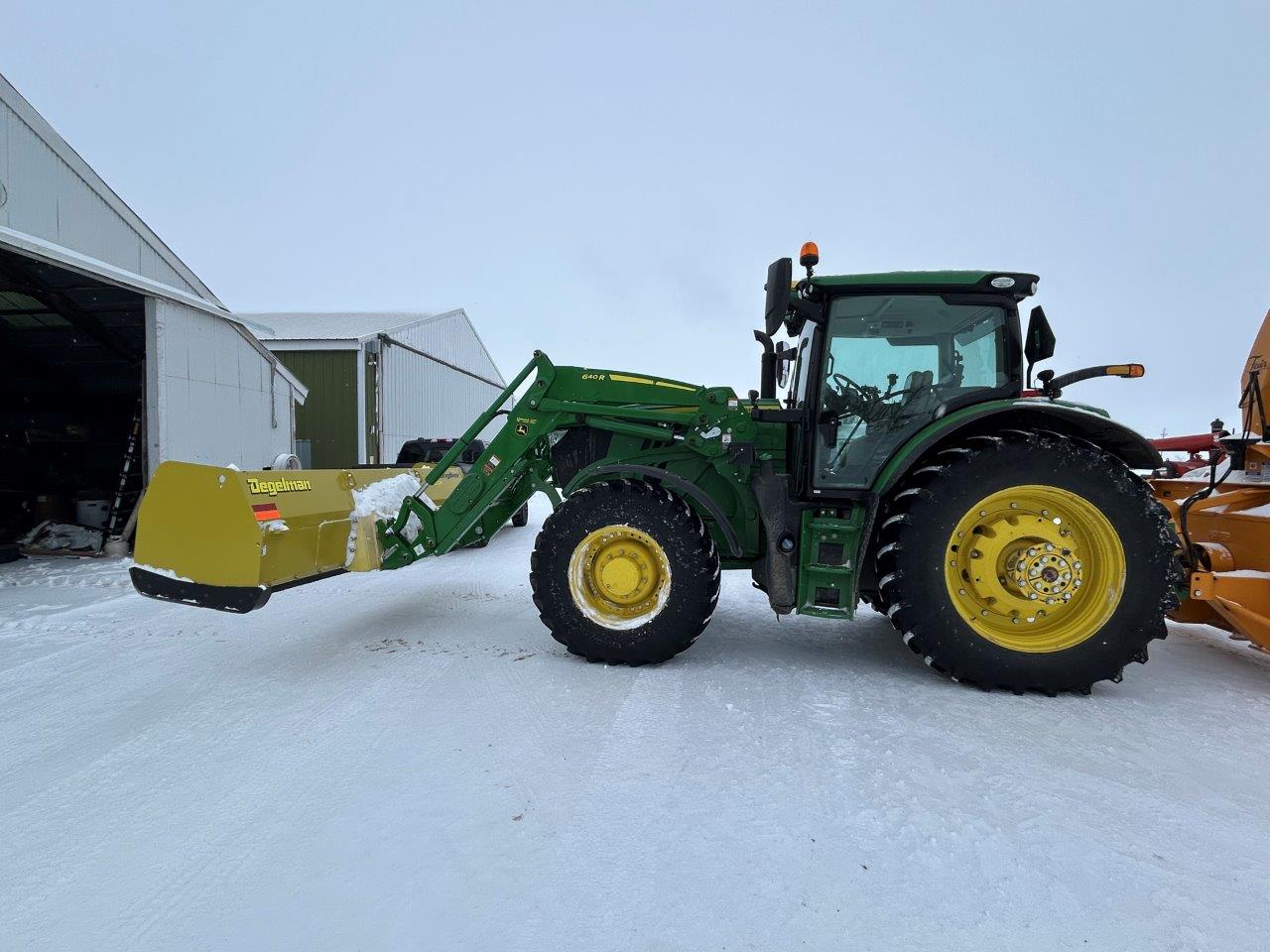 2021 John Deere 6155R Tractor