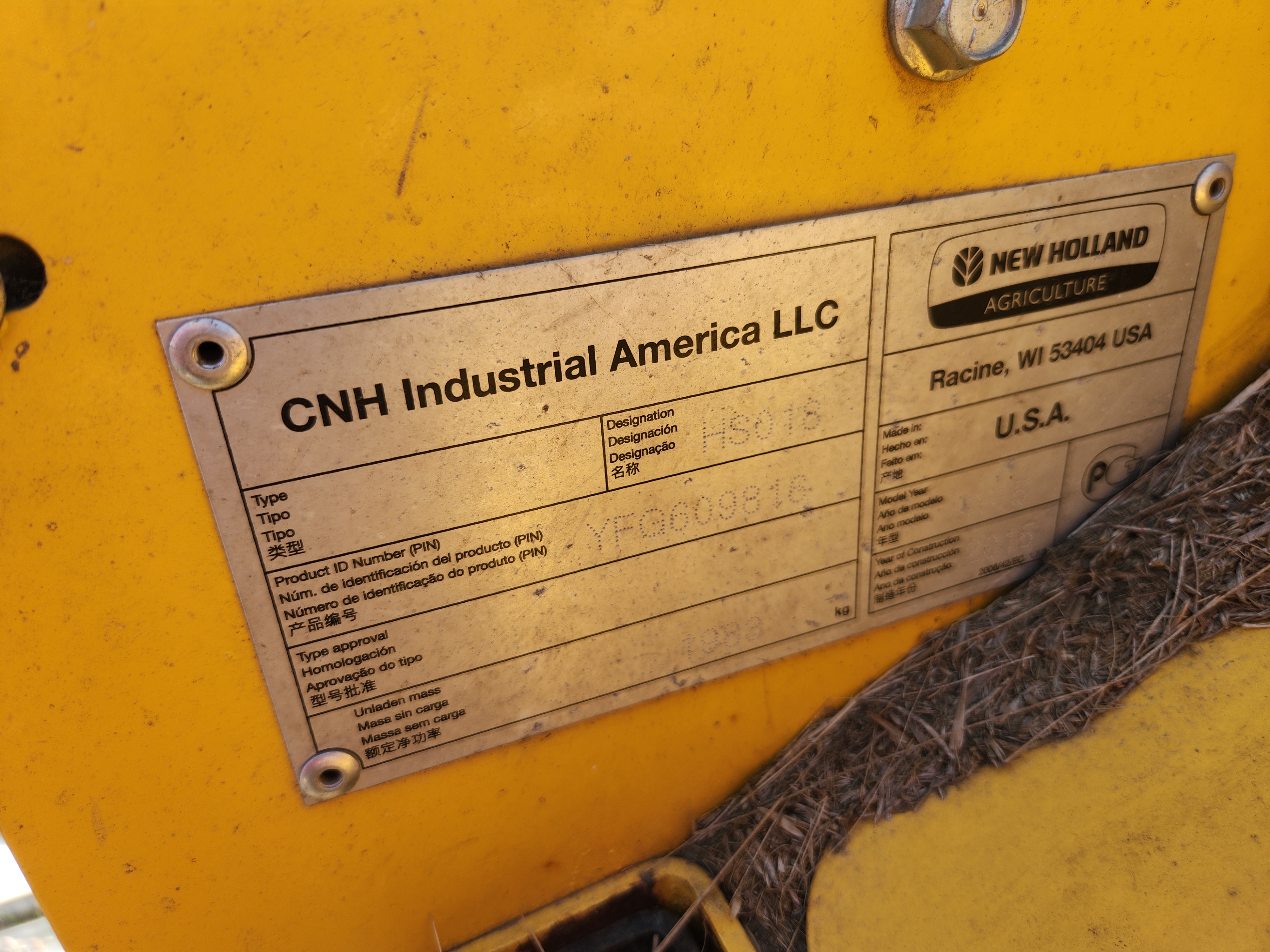 2014 New Holland SPEEDR200 Windrower