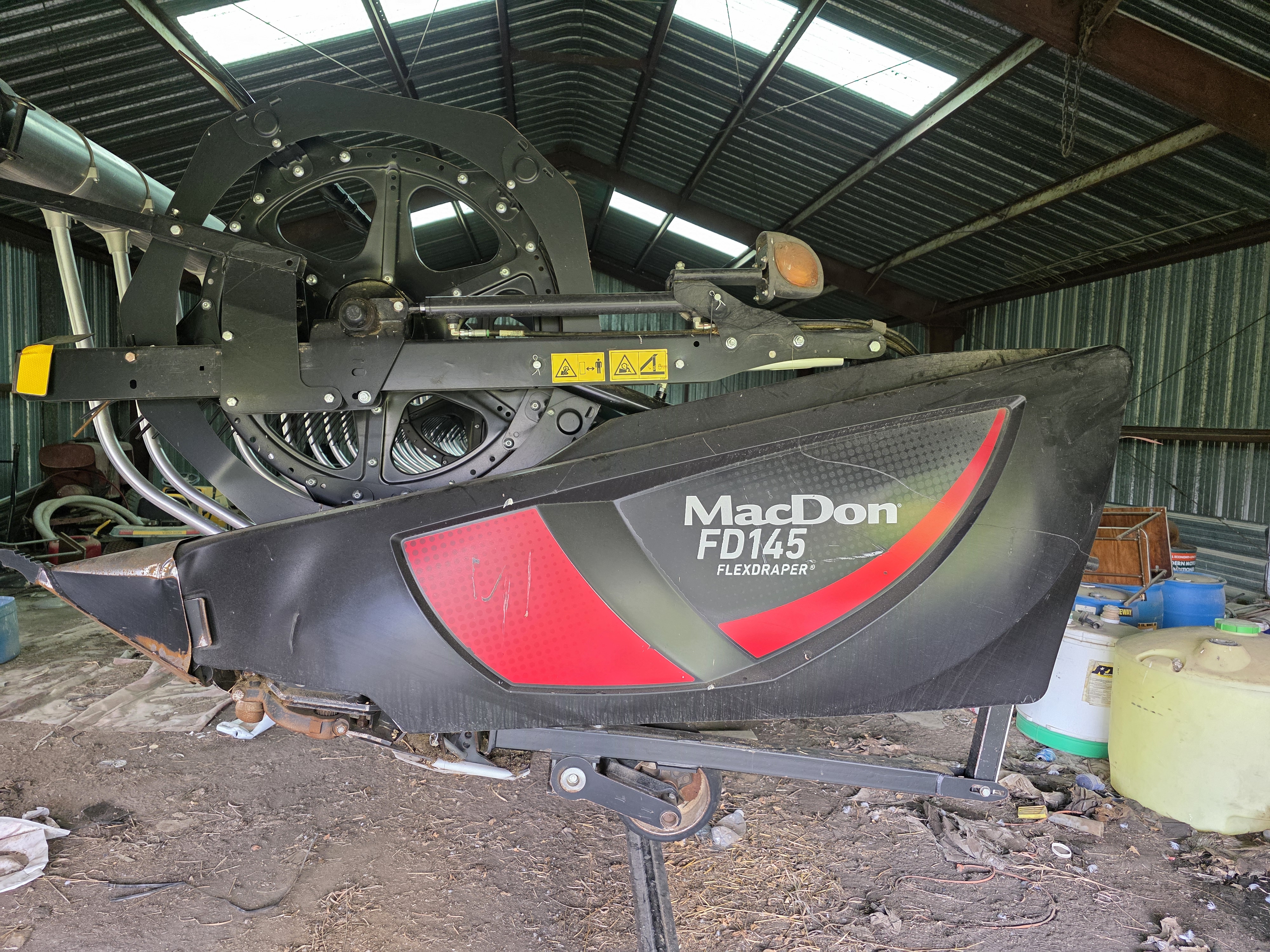 2018 MacDon FD145 Header Draper