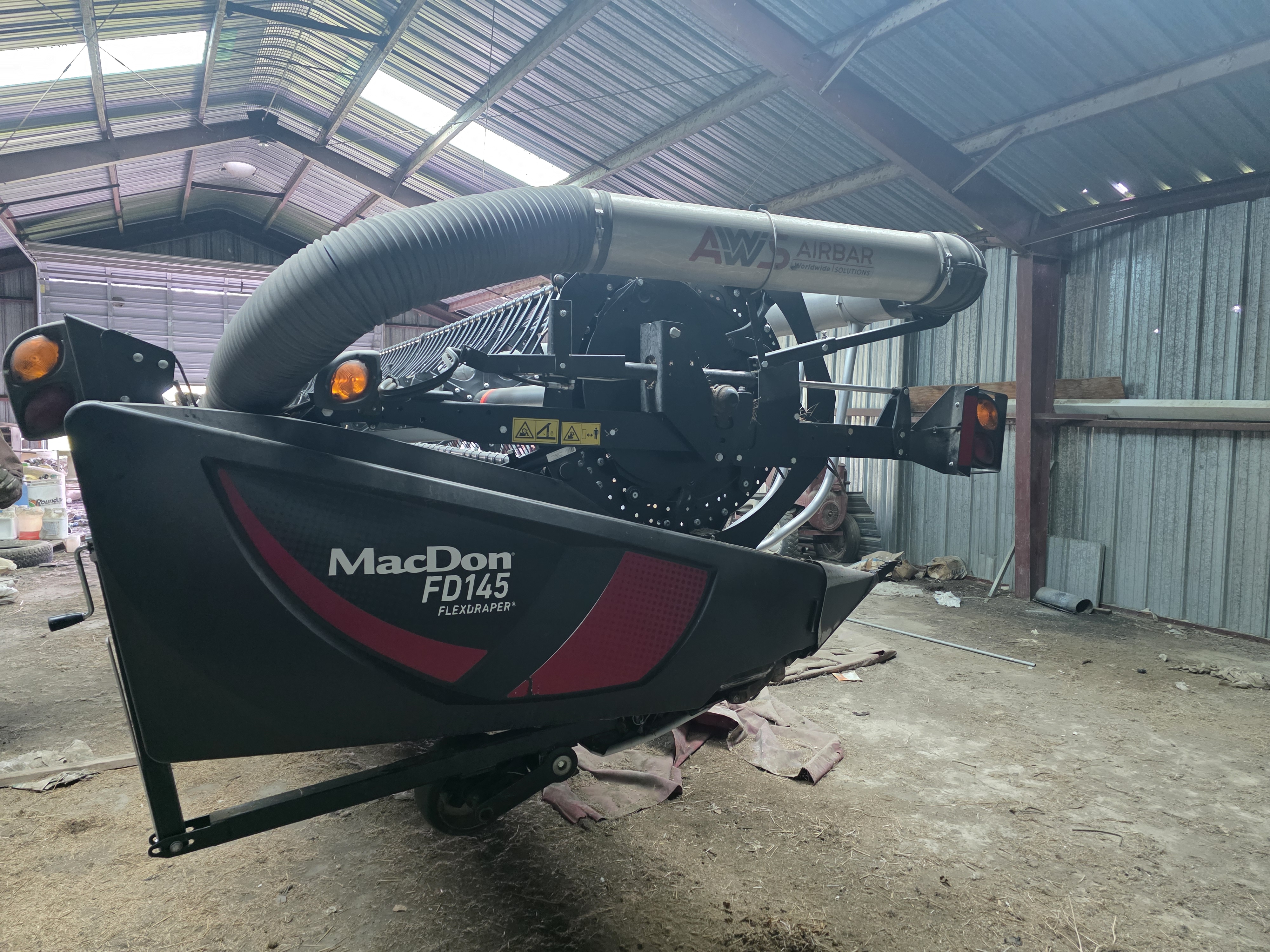 2018 MacDon FD145 Header Draper