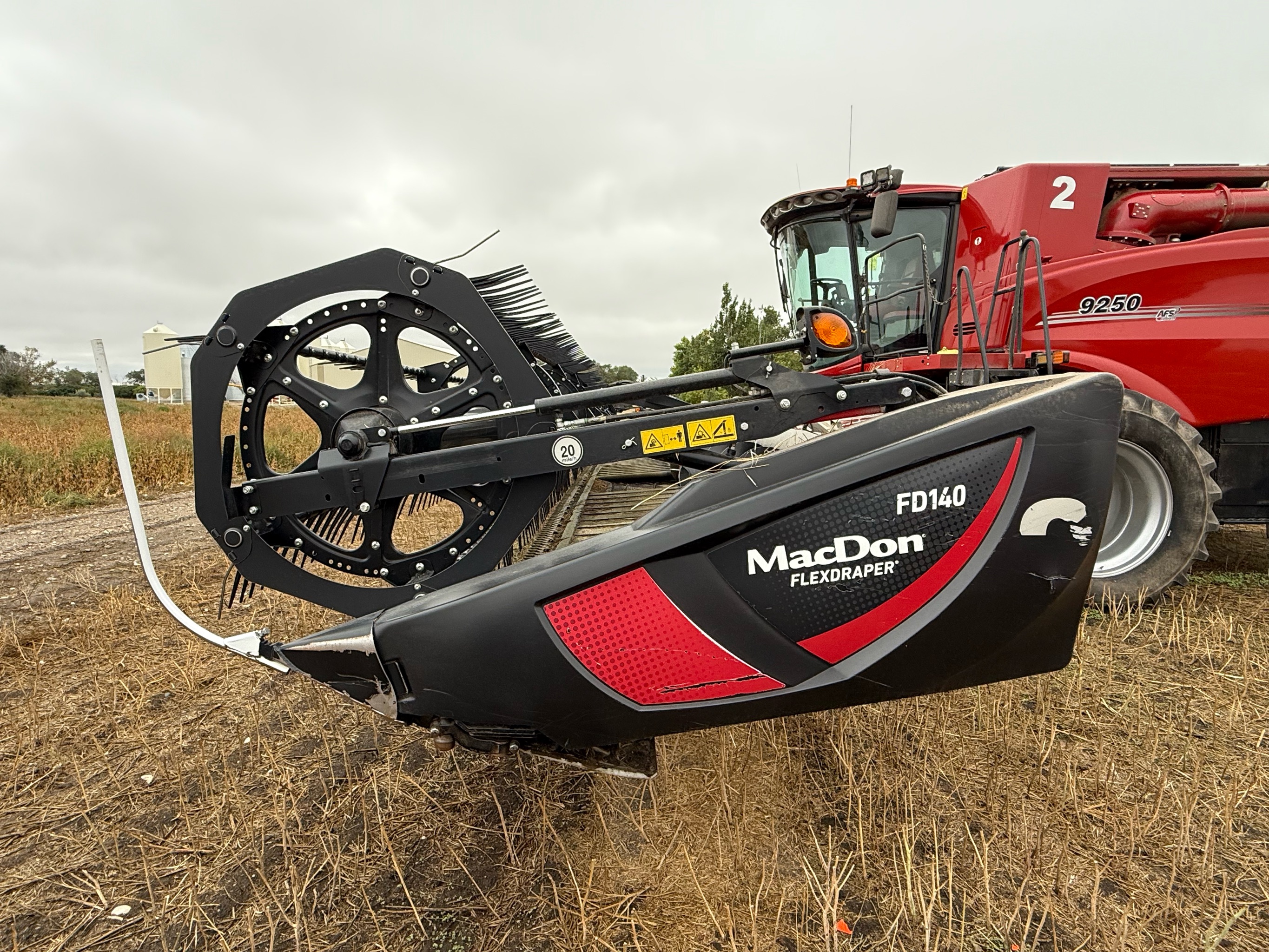 2020 MacDon FD140 Header Combine