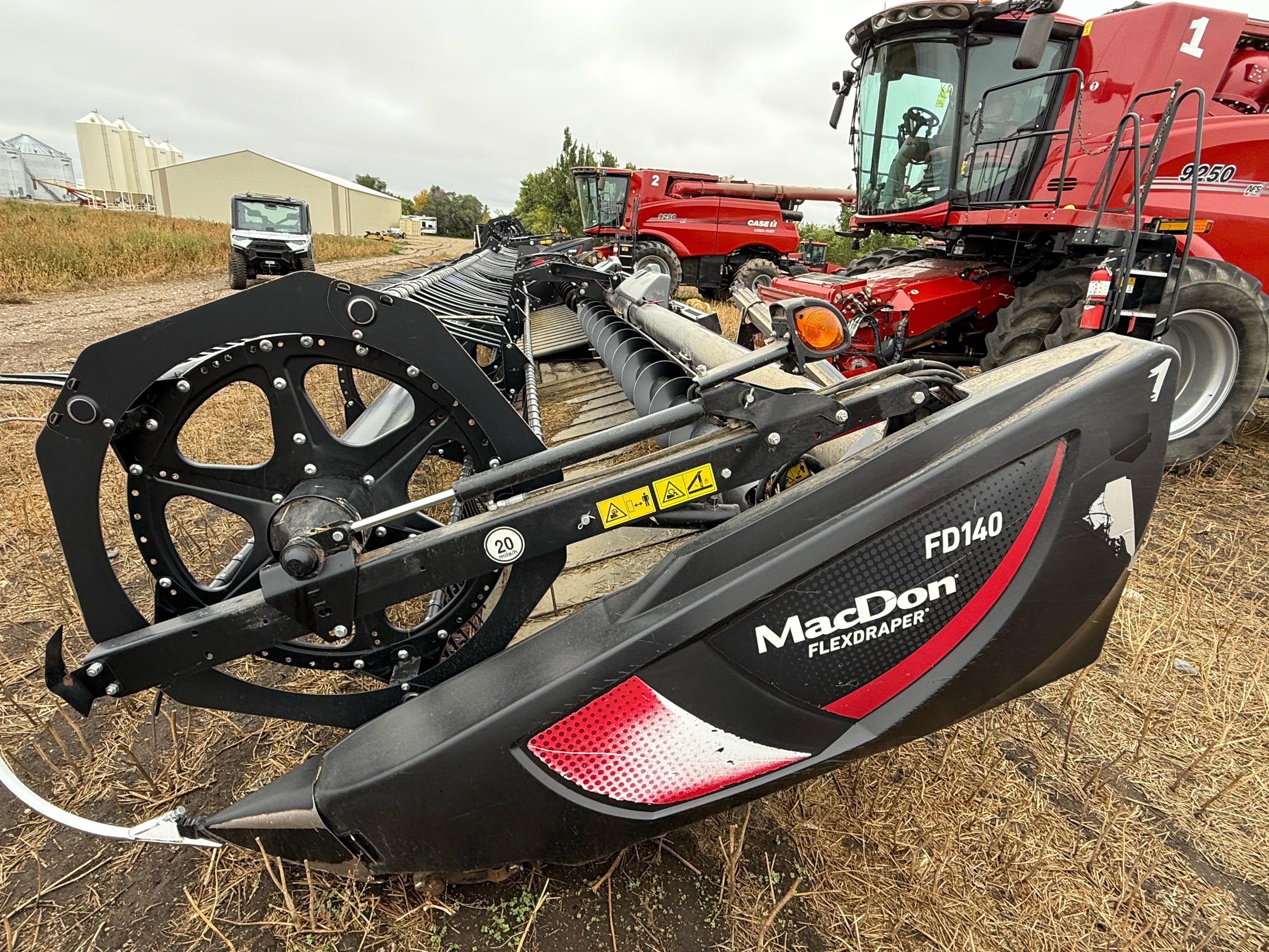 2019 MacDon FD140 Header Combine
