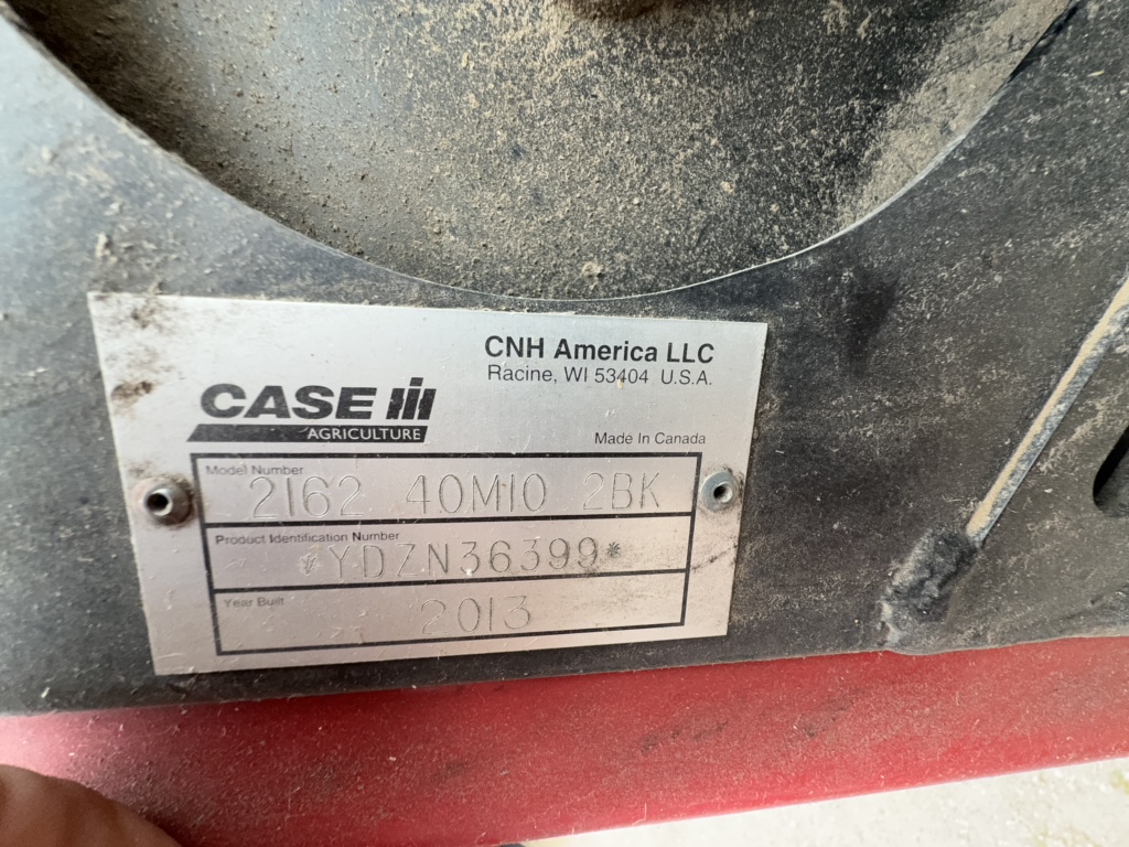 2013 Case IH 2162-40 Header Combine