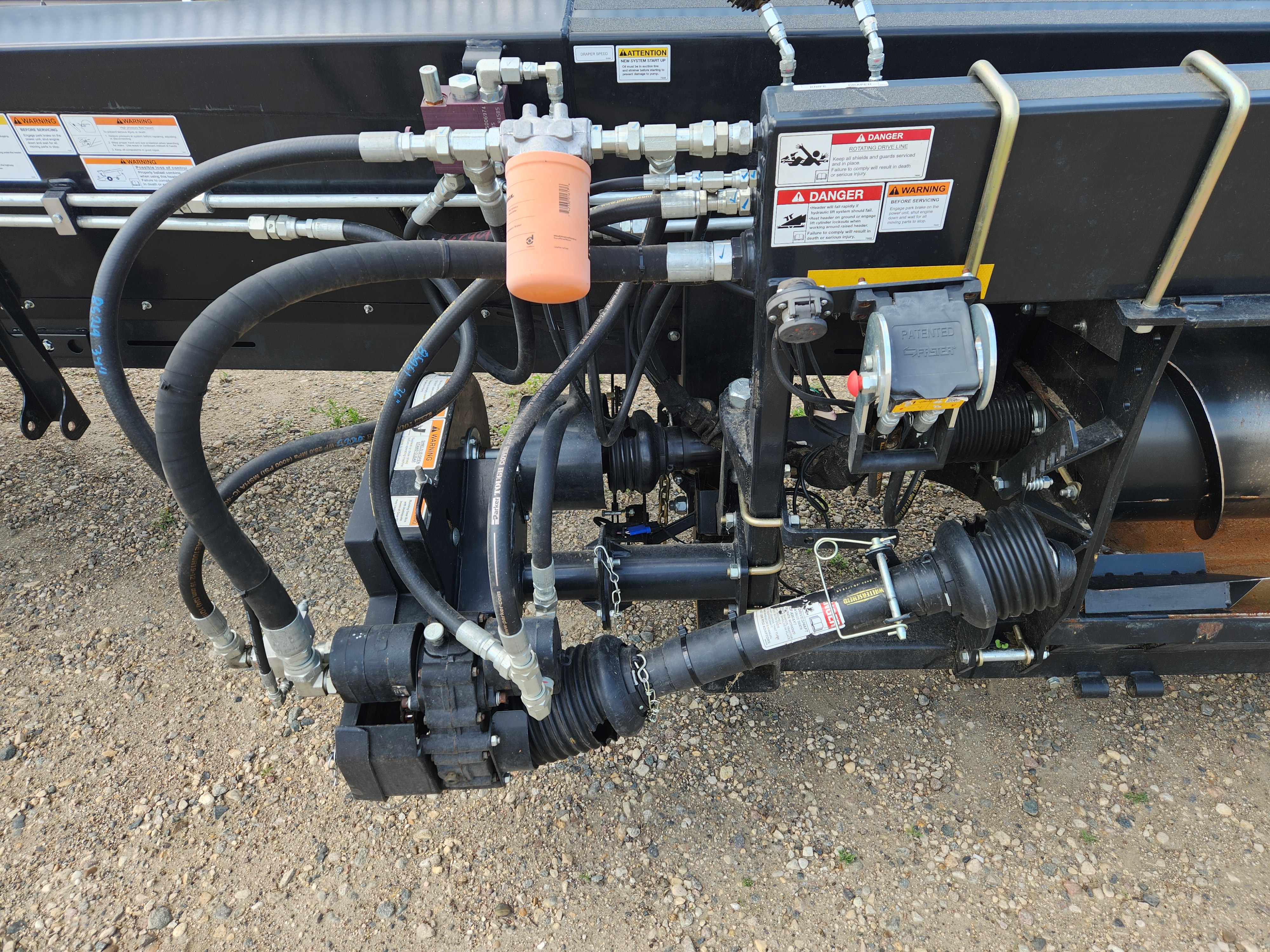 2018 Honey Bee SP36 Header Draper