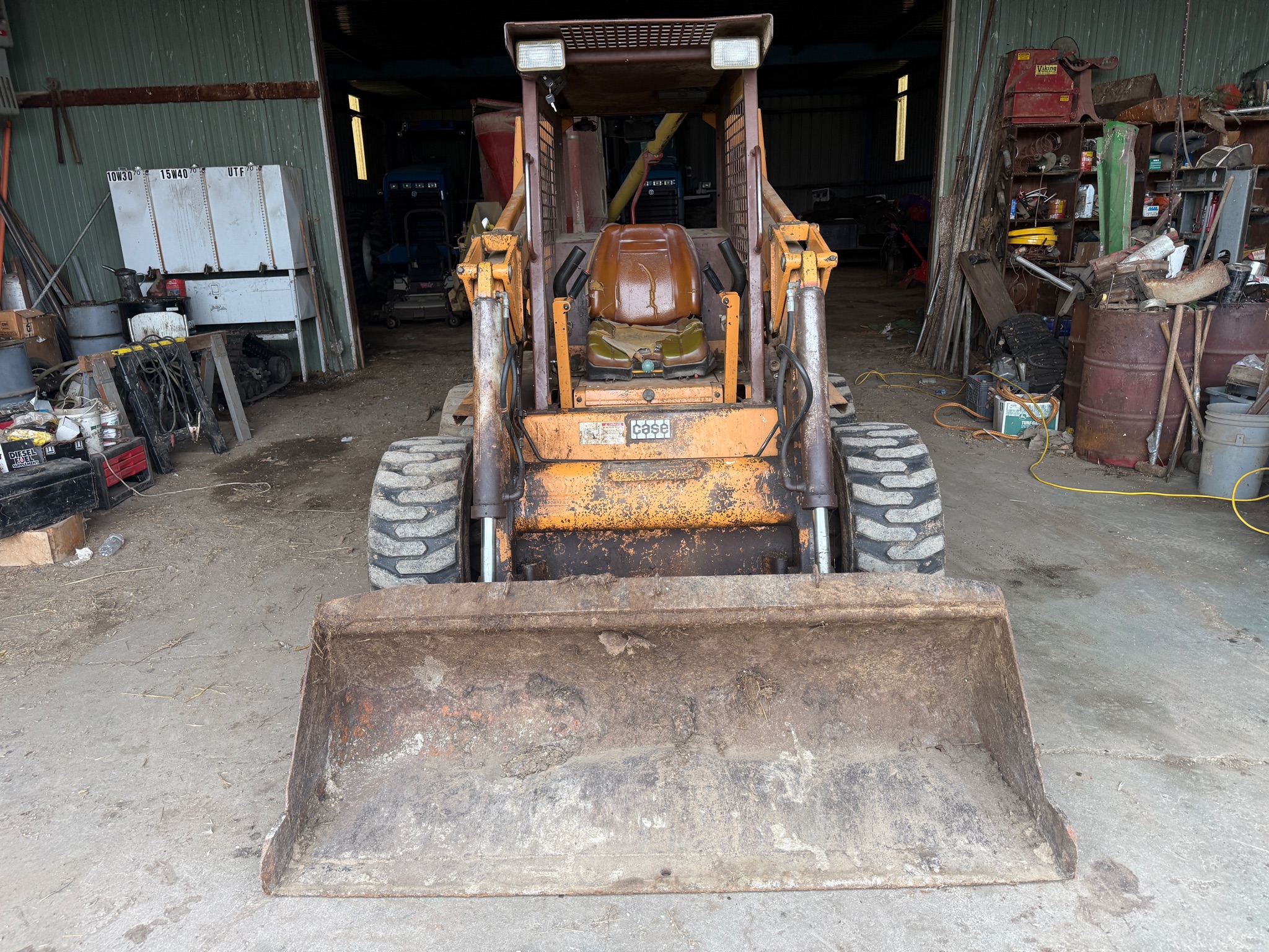 1991 Case 1845C Skid Steer Loader