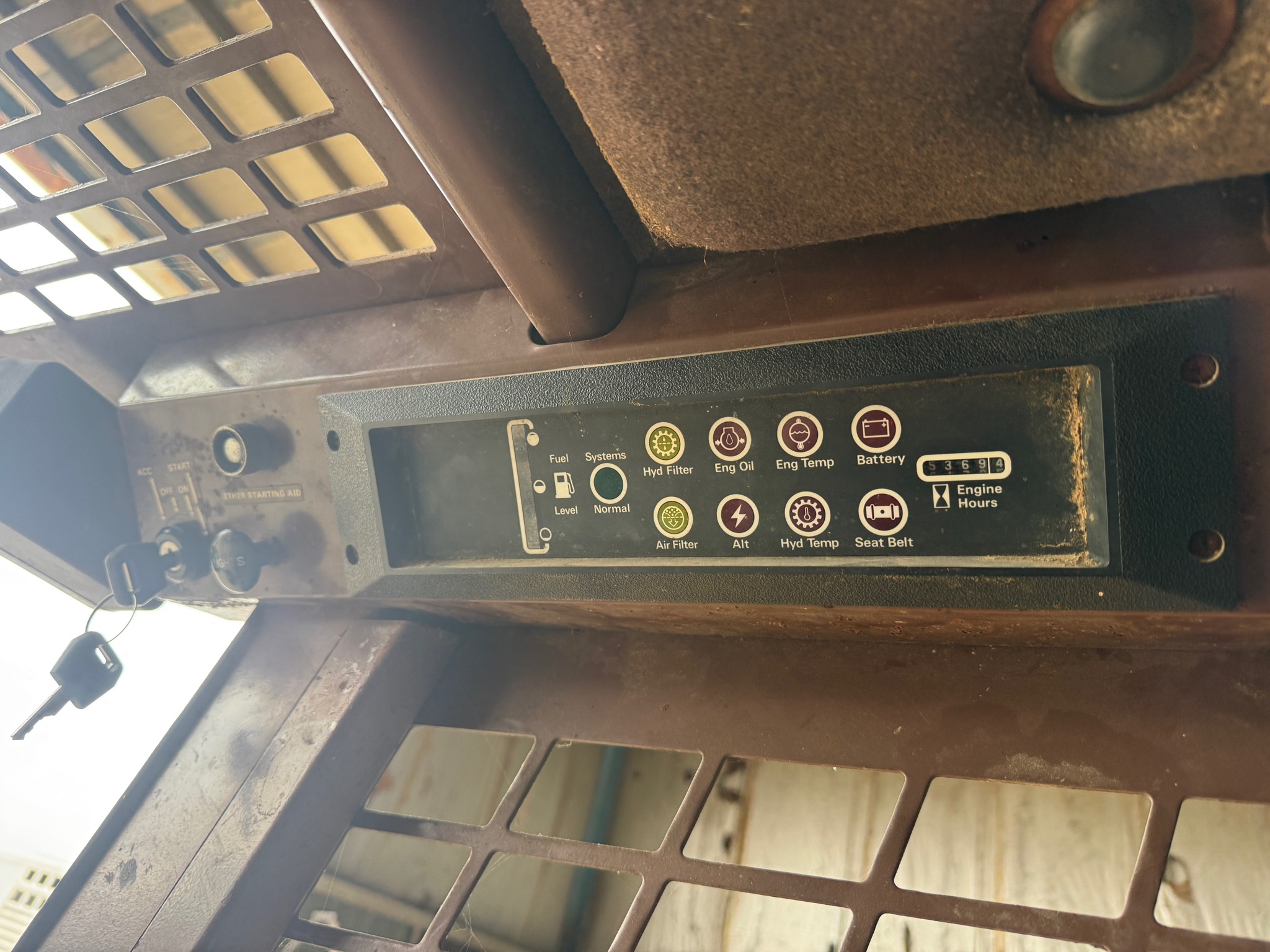 1991 Case 1845C Skid Steer Loader