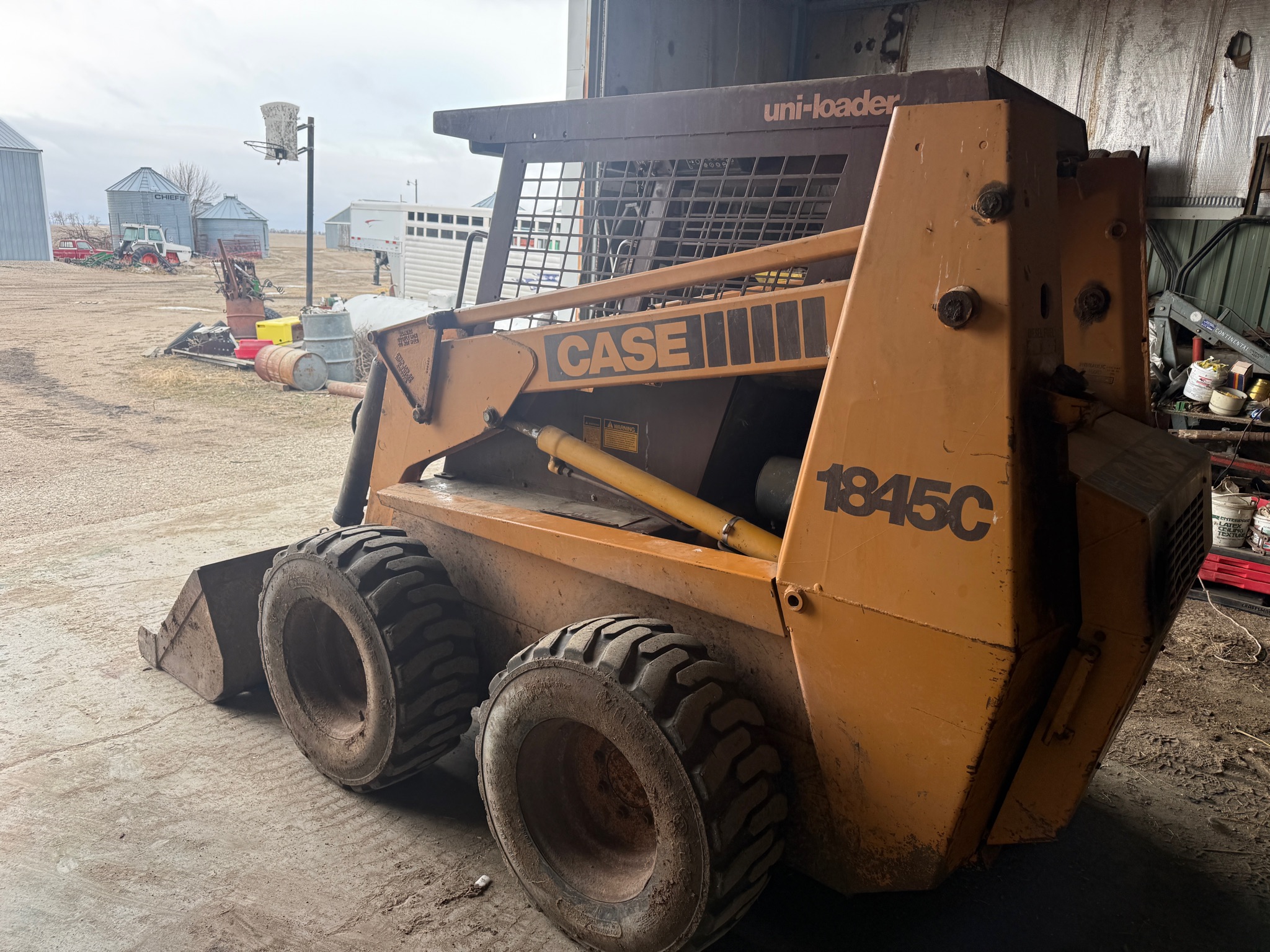 1991 Case 1845C Skid Steer Loader