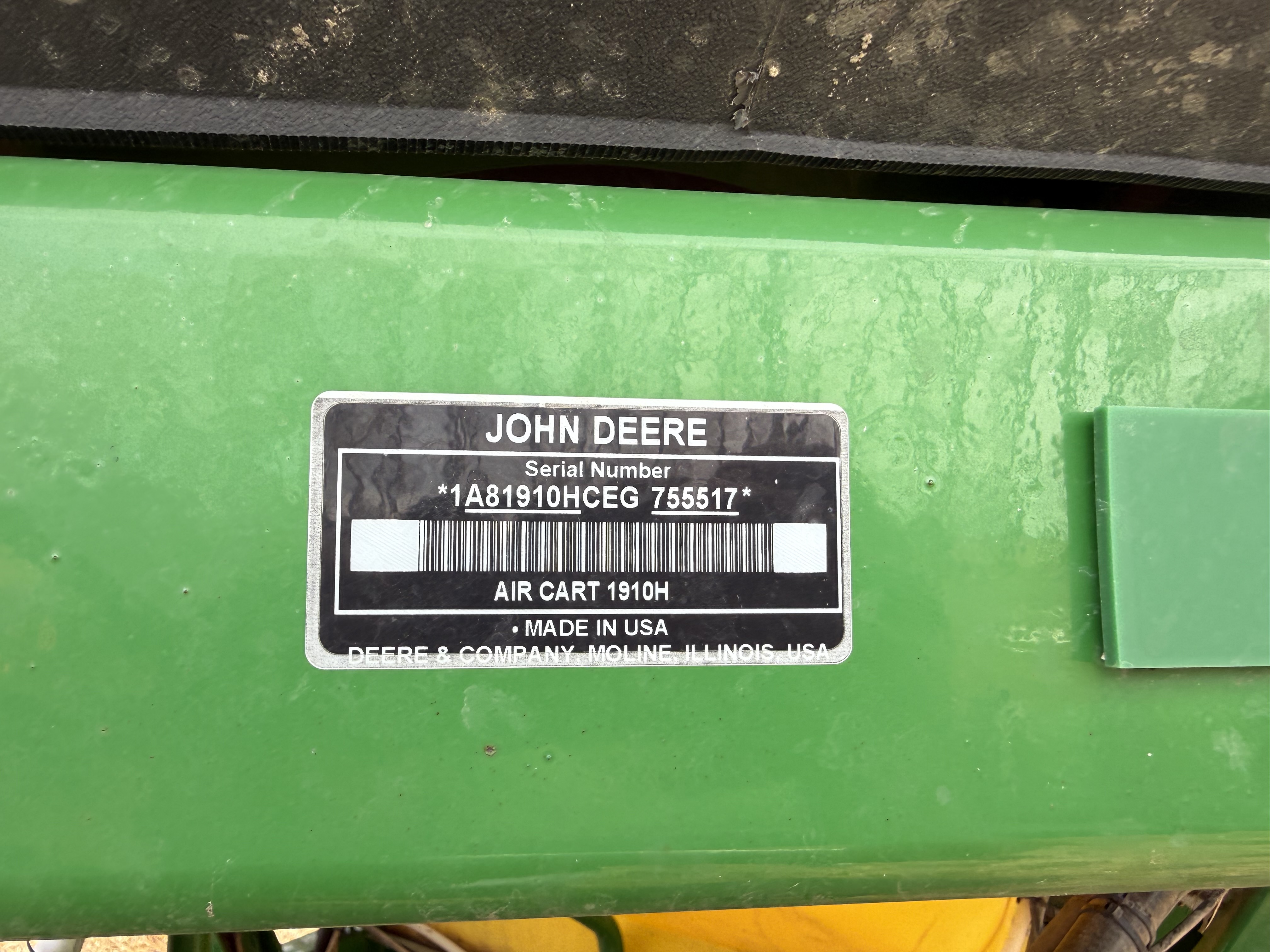 2014 John Deere 1895 Air Seeder