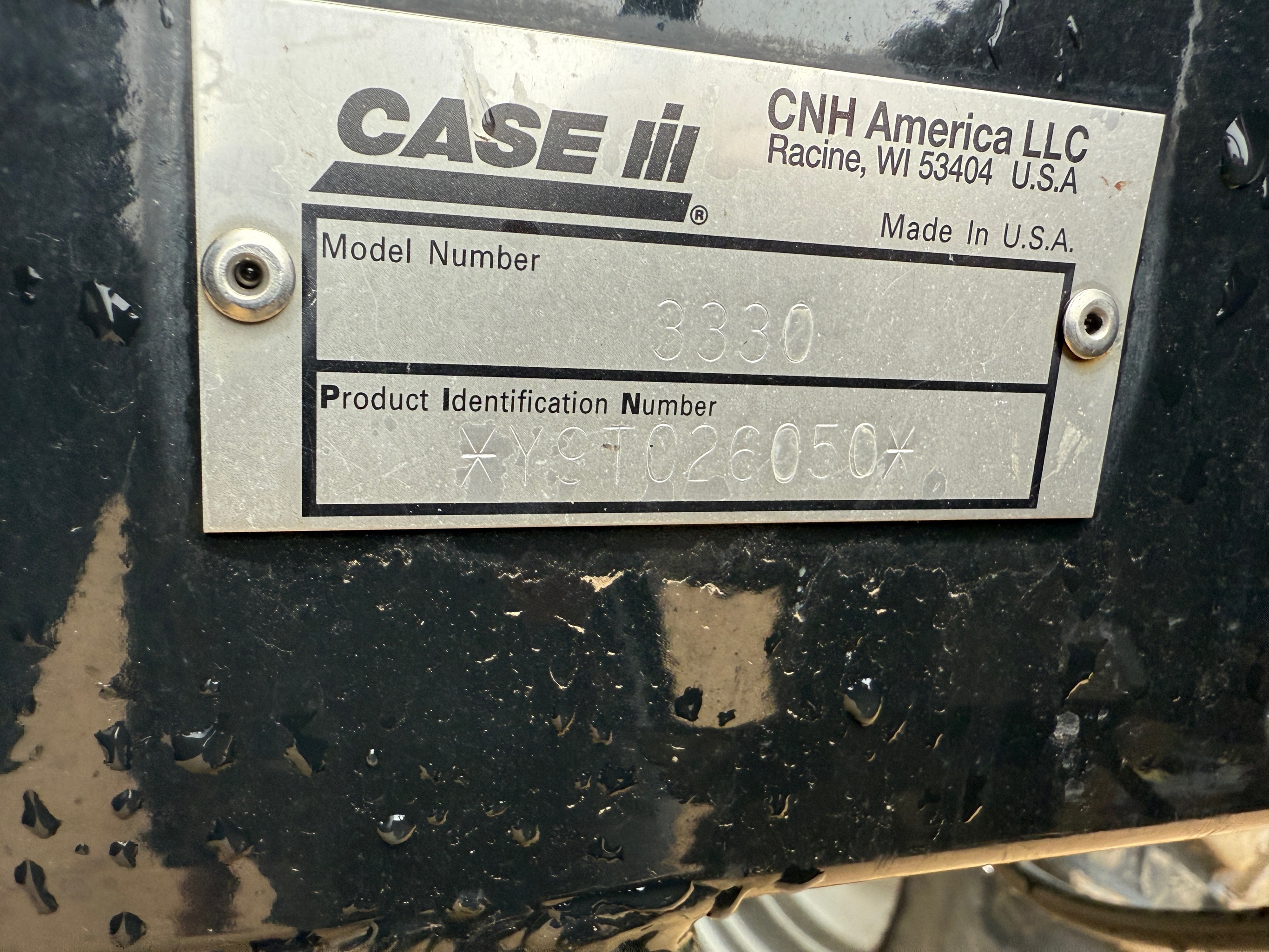 2010 Case IH Patriot 3330 Sprayer/High Clearance